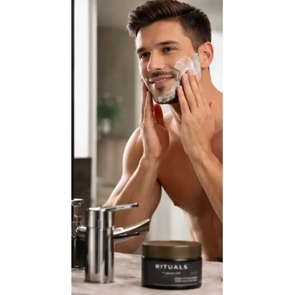 Rituals Homme Shave Cream Ginseng + Hydra Complex -250ml/8.5oz